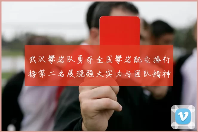 武汉攀岩队勇夺全国攀岩配合排行榜第二名展现强大实力与团队精神